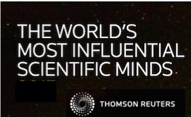 Thomson Reuters World's Most Influential Scientific Minds